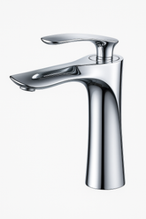 Chrome Alloy Basin Mixer Tap – Hot & Cold Water Faucet